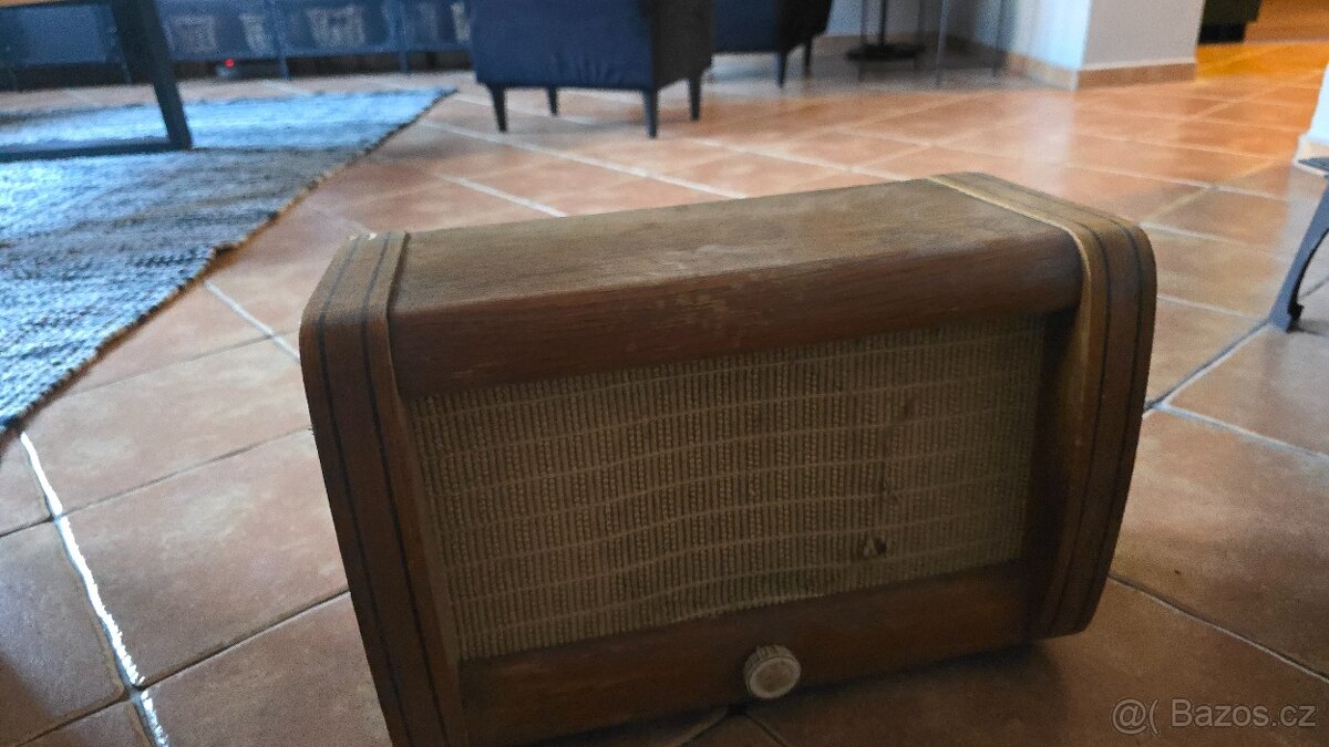 Retro TESLA 1968 rádio po drátě - 5