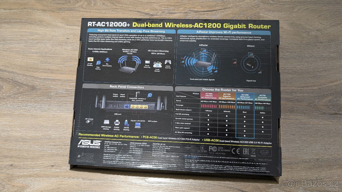 Gigabit Router Asus RT-AC1200G+ - 5