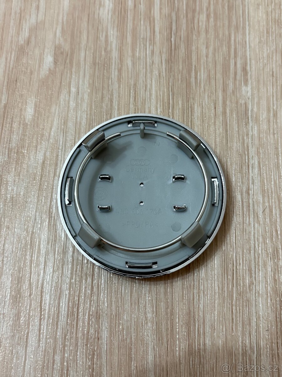 Středové krytky kol Audi 69mm šedé - 5