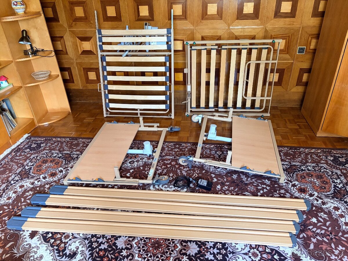 Polohovací postel elektrická BURMEIER DALI standard - 5