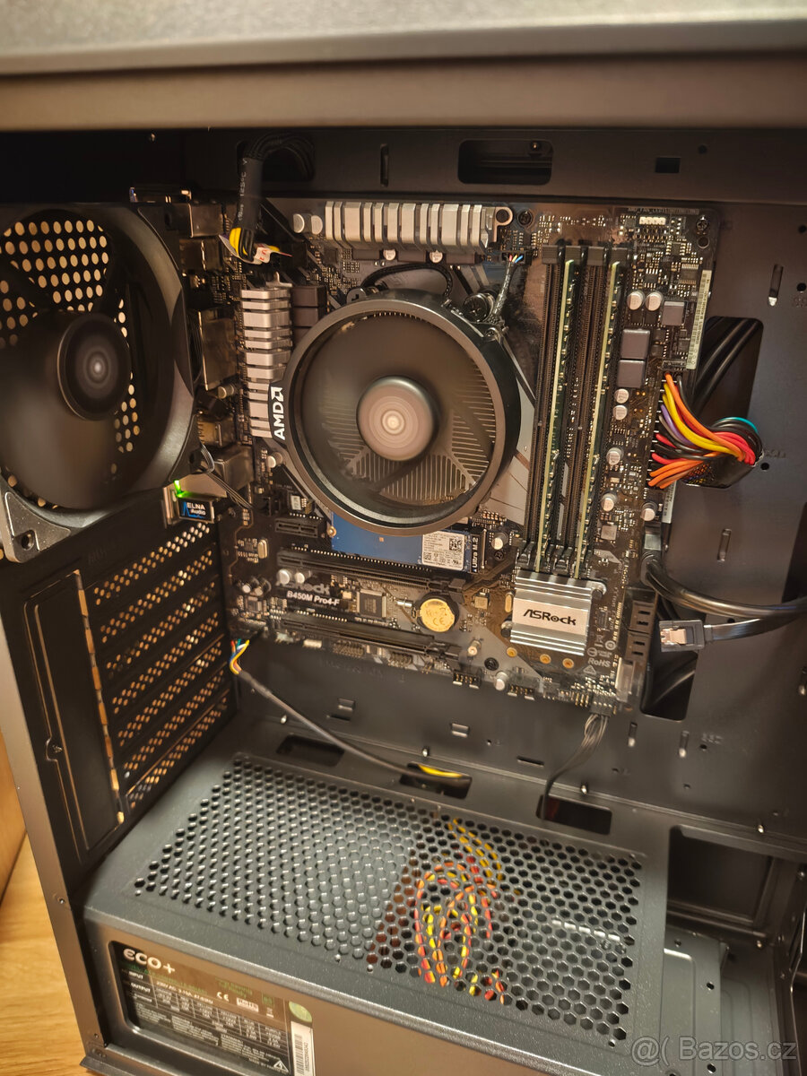 Levné PC-R5 2400G,16Gb DDR4,m2 ssd, HDD, Win11... - 5