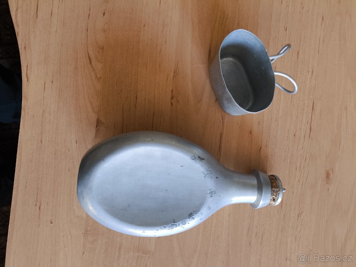 polní láhev, čutora + pítko - 5