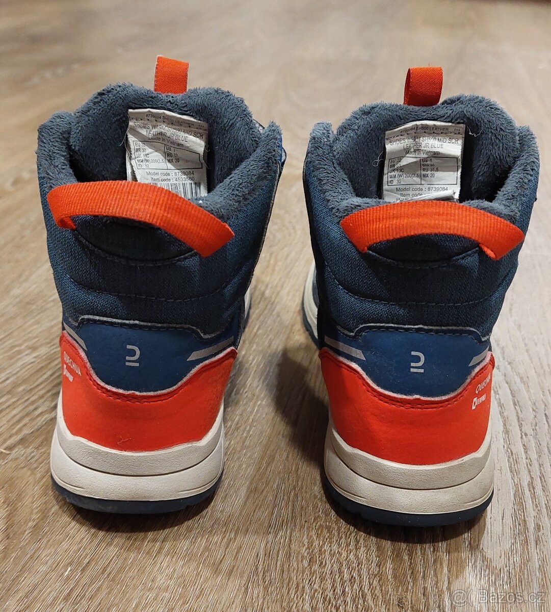 Dětské zimní boty Decathlon vel.32 - 5