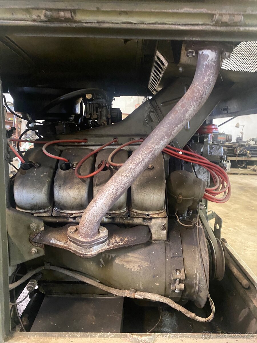 Prodám vojenskou elektrocentrálu 30kw - 5