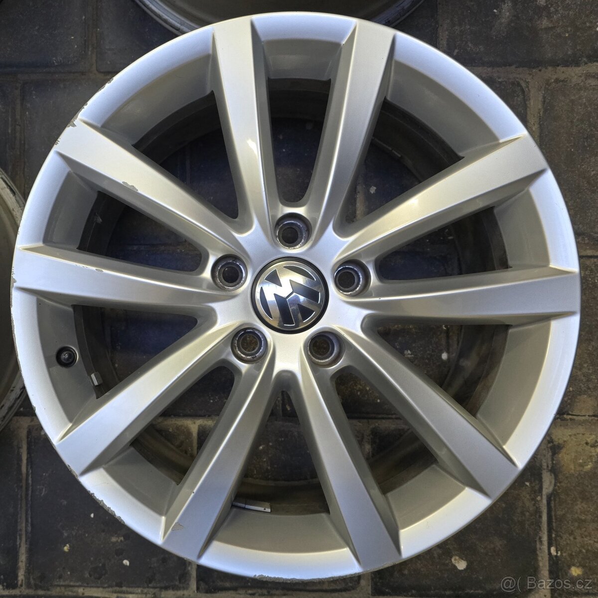 ORIGINÁL VW HLINÍKOVÉ DISKY 5x112 R17 - 5