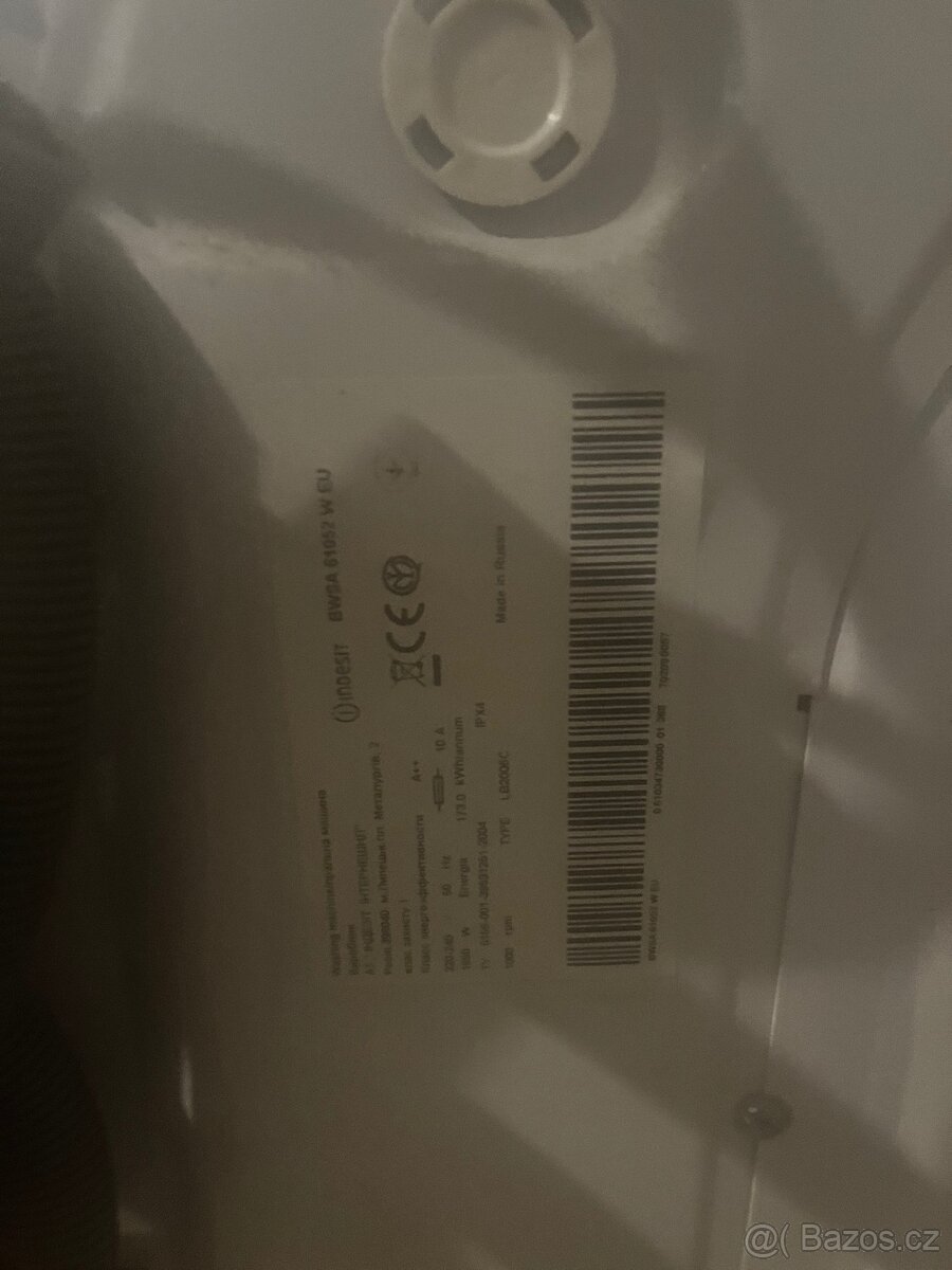 Pračka Indesit Innex BWSA 61052 W EU bílá - 5