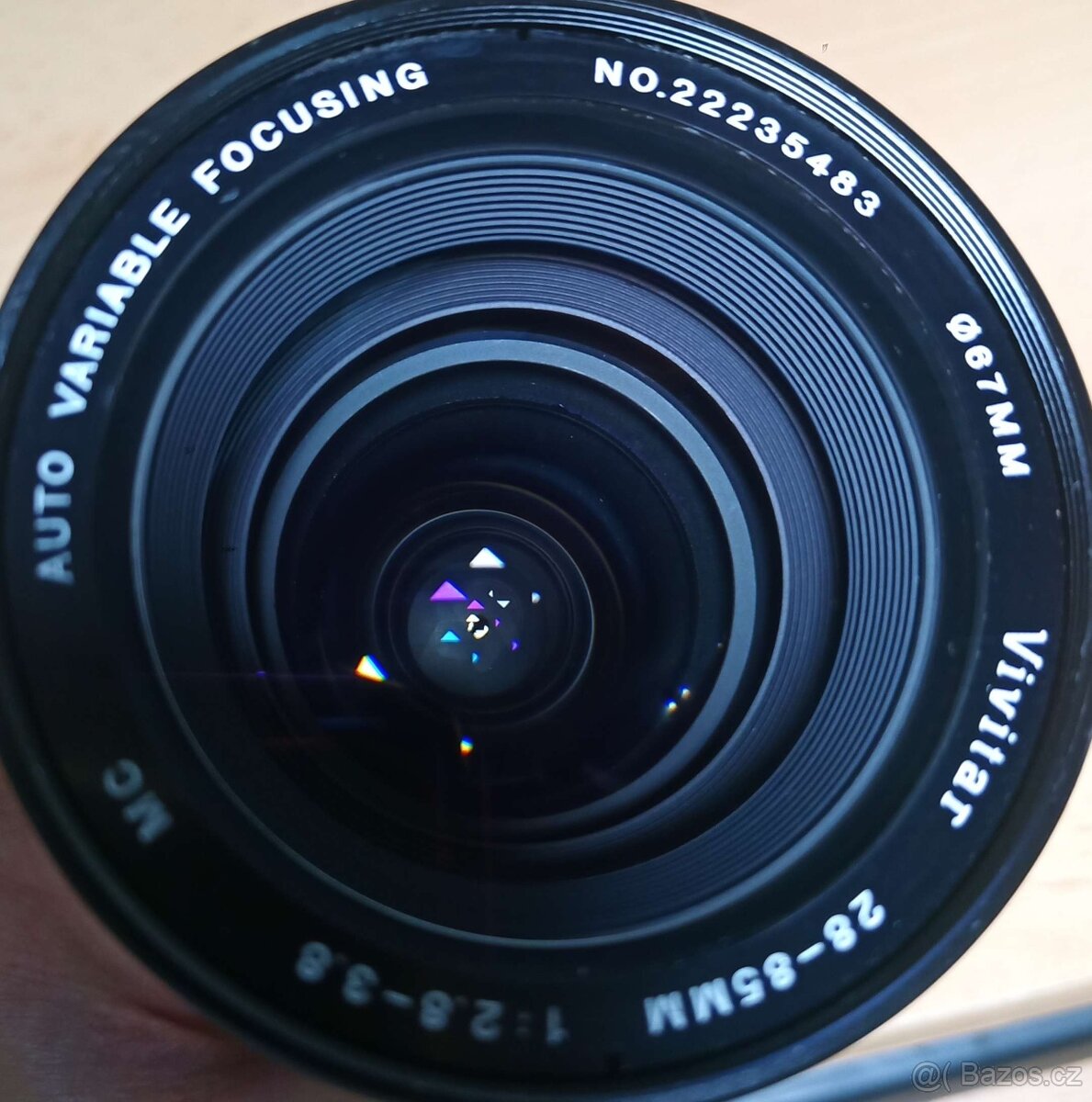 Vivitar Variable Focusing 28-85mm 1:2.8-3.8 na Minolta MD - 5