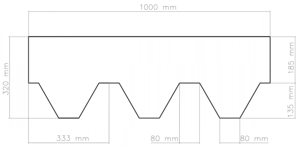 Asfaltový šindel Hexagonal 3 barvy (nová, záruka 5 let) - 5