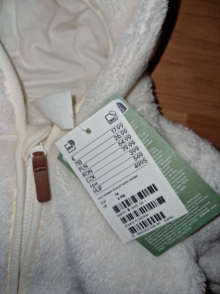 Sametový komplet, kabátek, kalhoty - 5