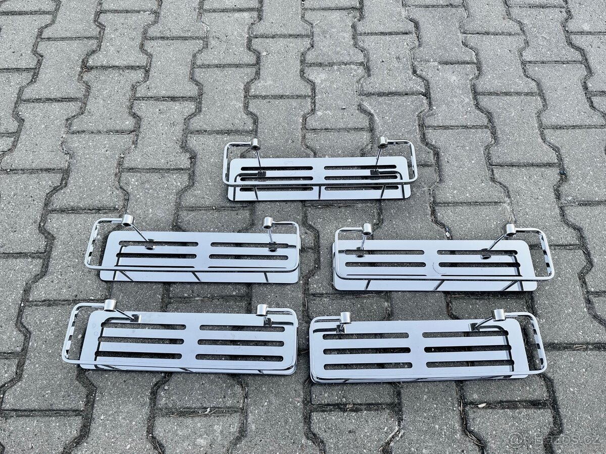Polička do koupelny – nerez 5ks - 5
