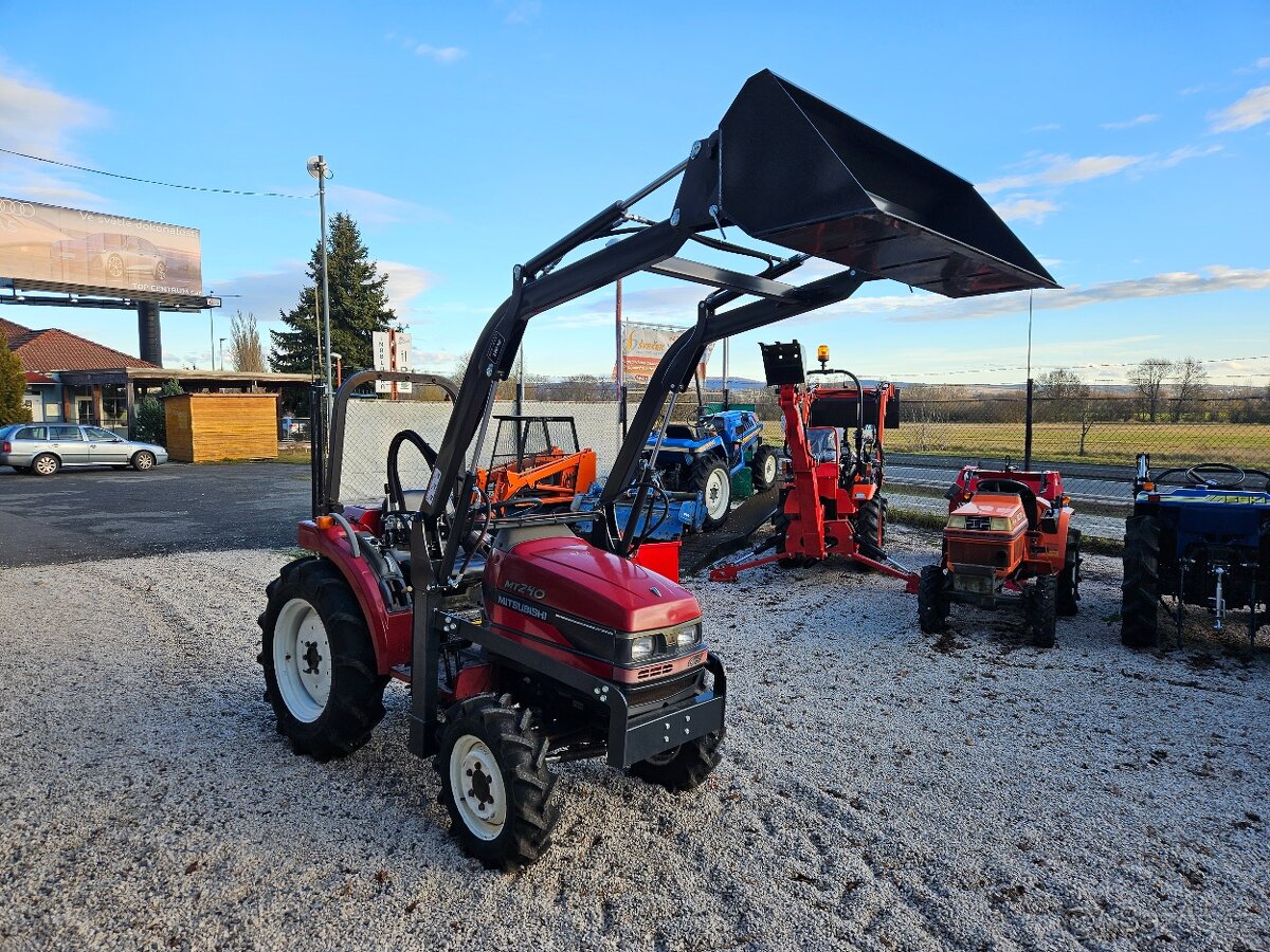 malotraktor Mitsubishi MT240 4x4 s čelákem - 5