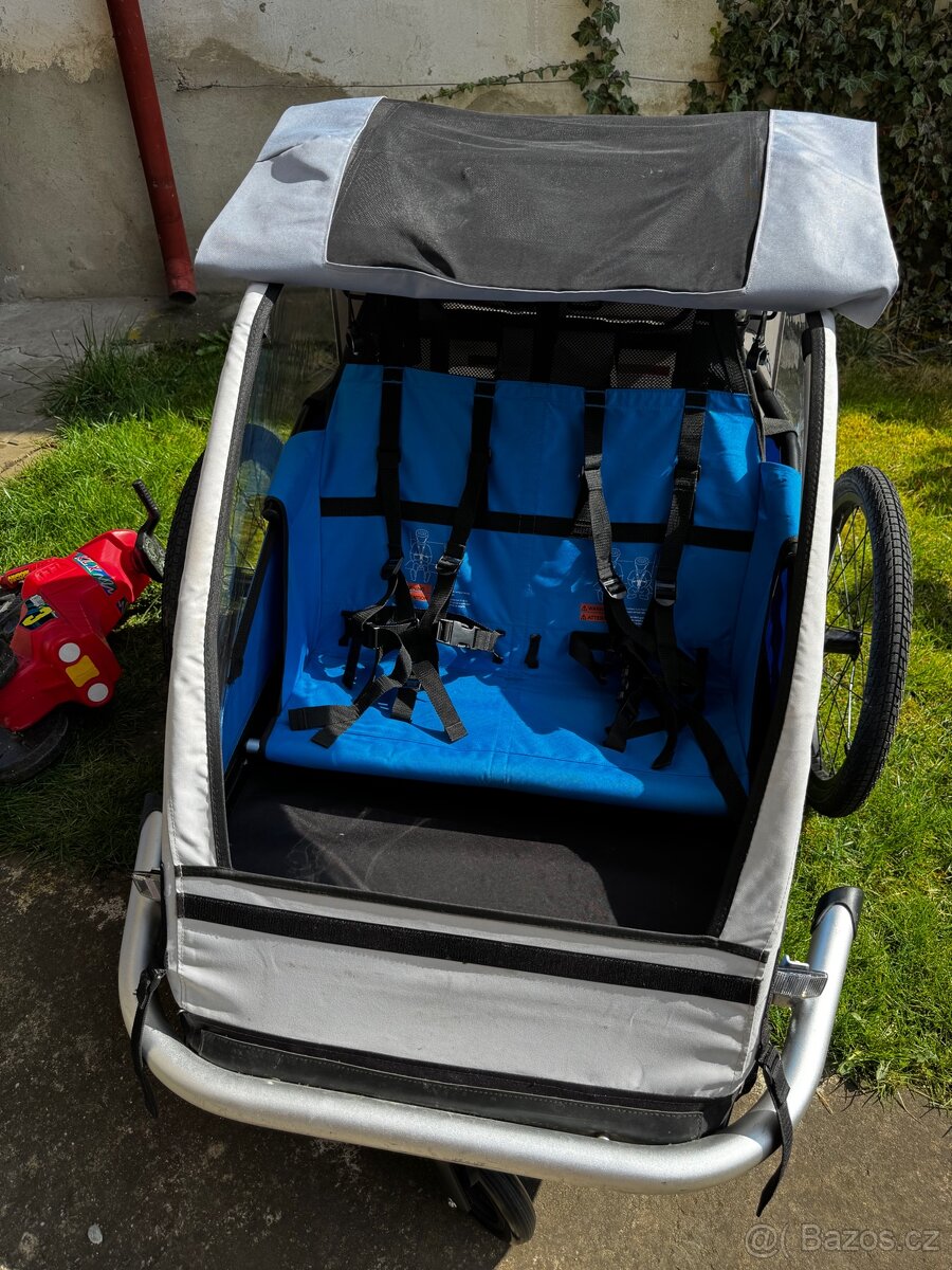 Cyklo vozík/kočár XLC Croozer Duo - 5
