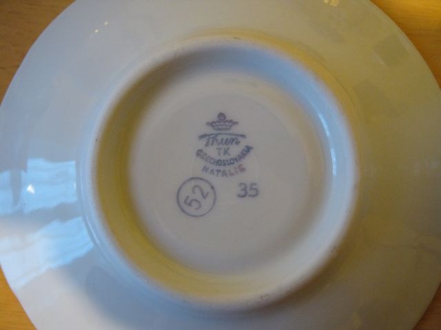 --- PORCELÁNOVÝ SERVIS NA KÁVU zn. THUN --- - 5