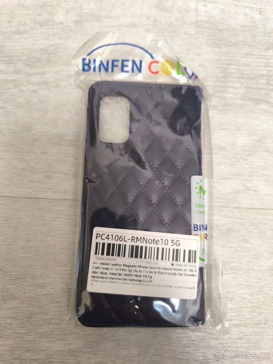 Flipové pouzdro Xiaomi Redmi Note 10 5G - nové zabalené - 5