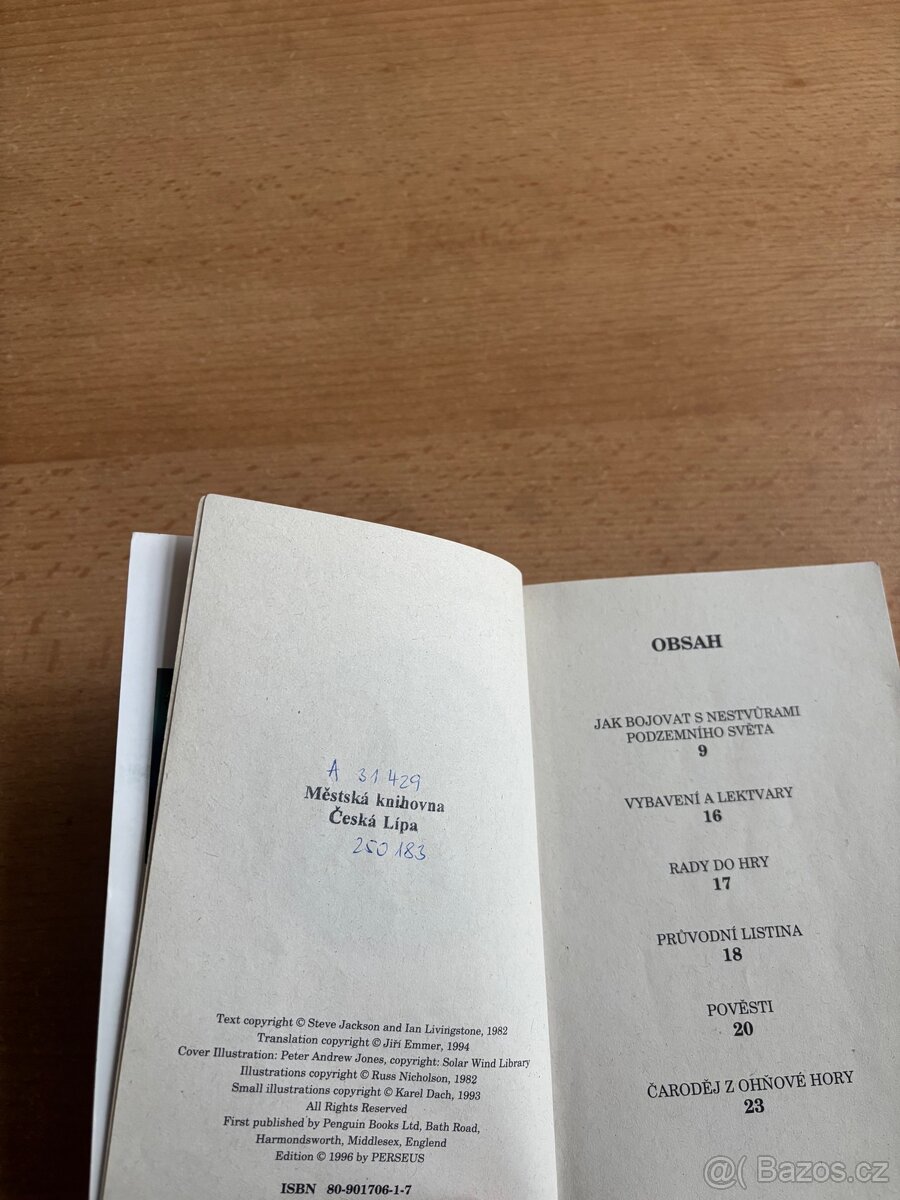 Čaroděj z ohňové hory - Gamebook - 5