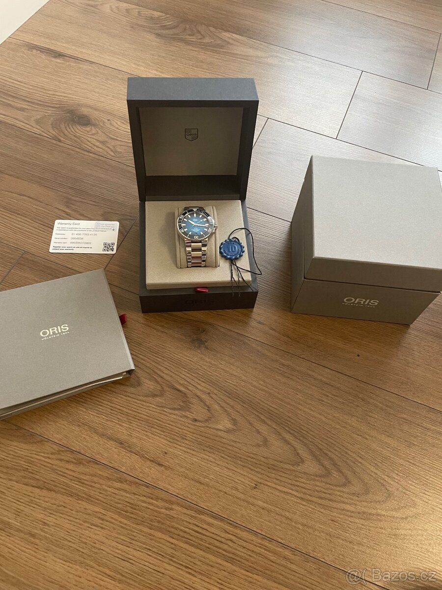 Prodám luxusní pánské hodinky Oris - 5