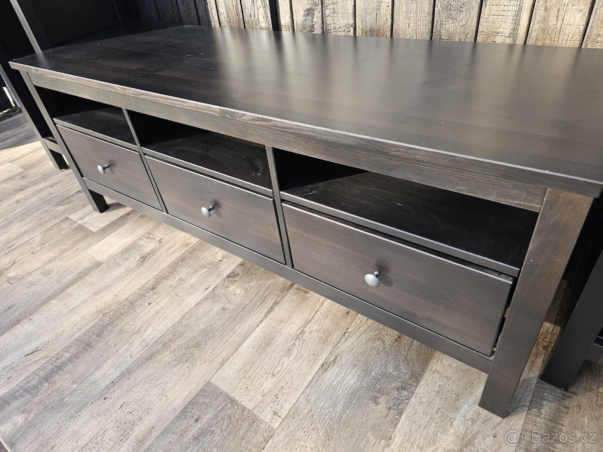IKEA HEMNES obývací stěna - černohnědá - 5