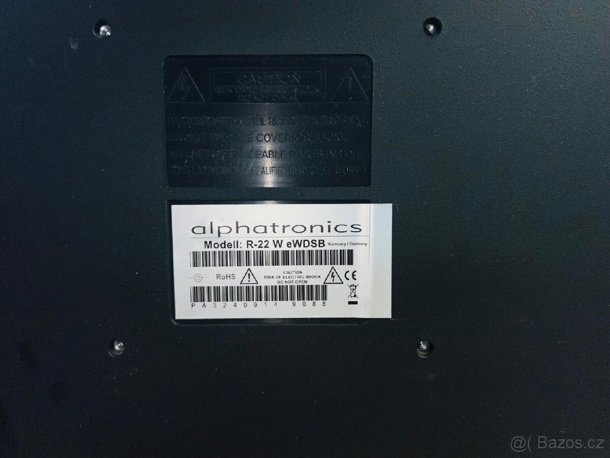 TV Alphatronics Model R-22W eWDSB - 5