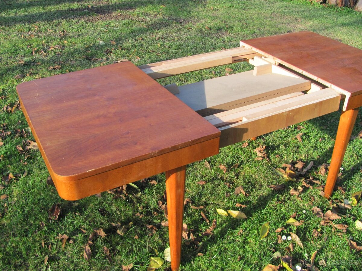 Stůl rozkládací // Halabala - 5