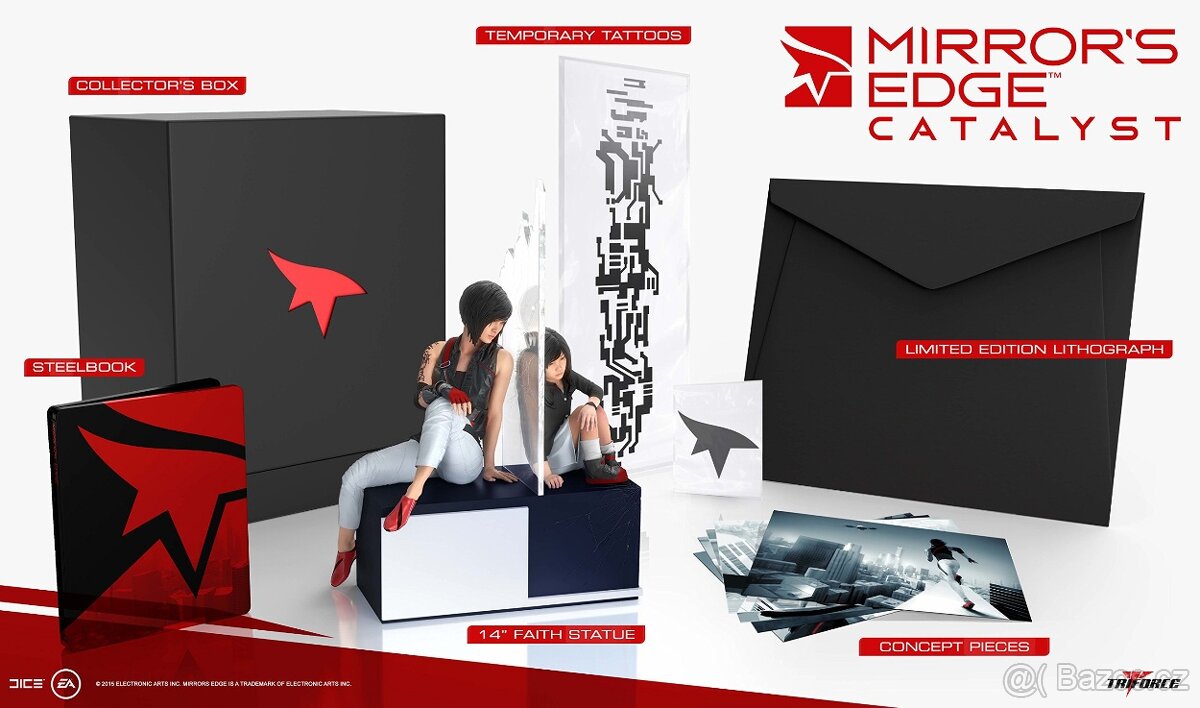MIRRORS EDGE - CATALYST EDITION PS4 bez hry a steelbooku - 5
