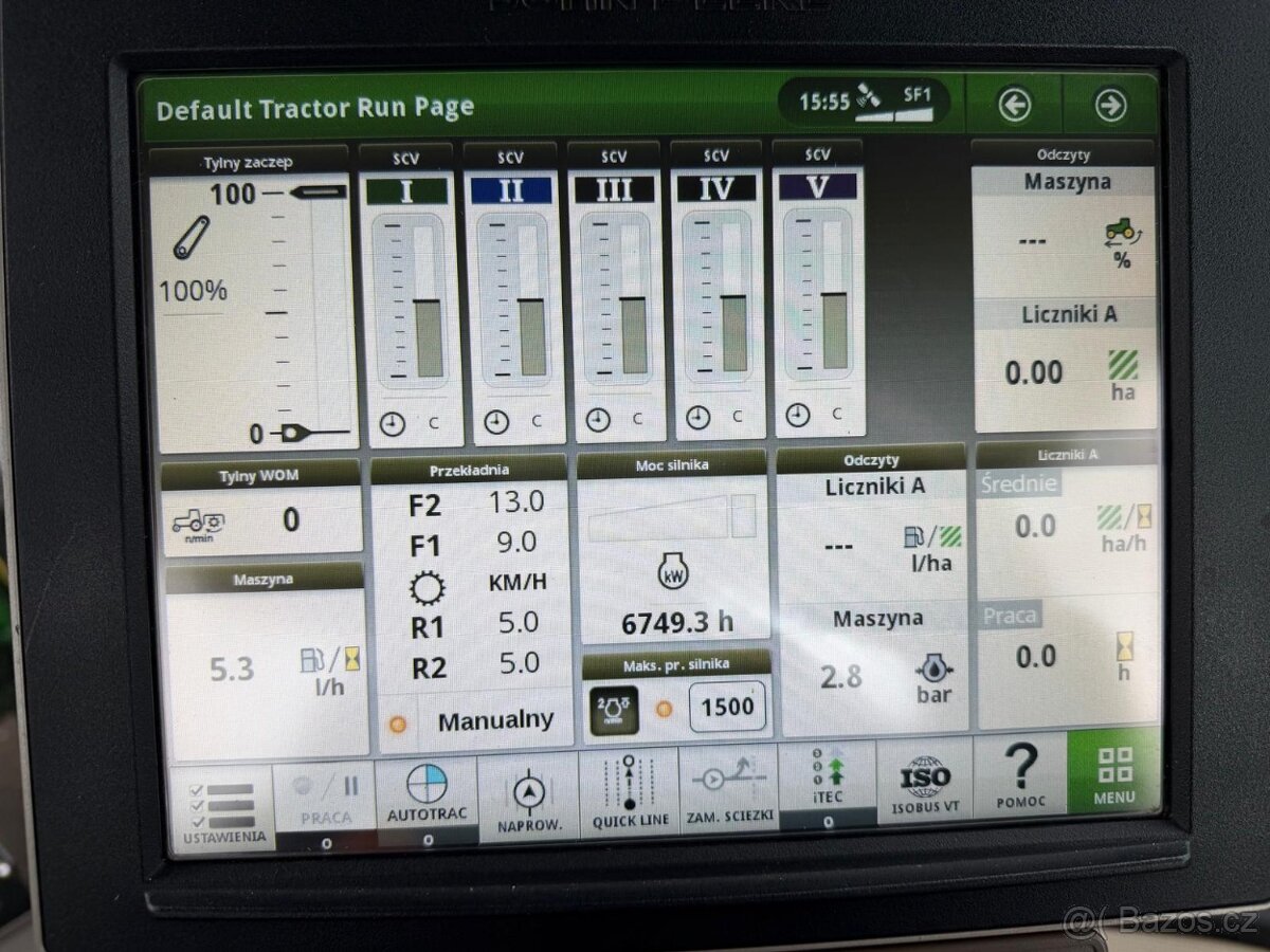 Zemědělský traktor John Deere 8370R E23, rok výroby 2016, 67 - 5