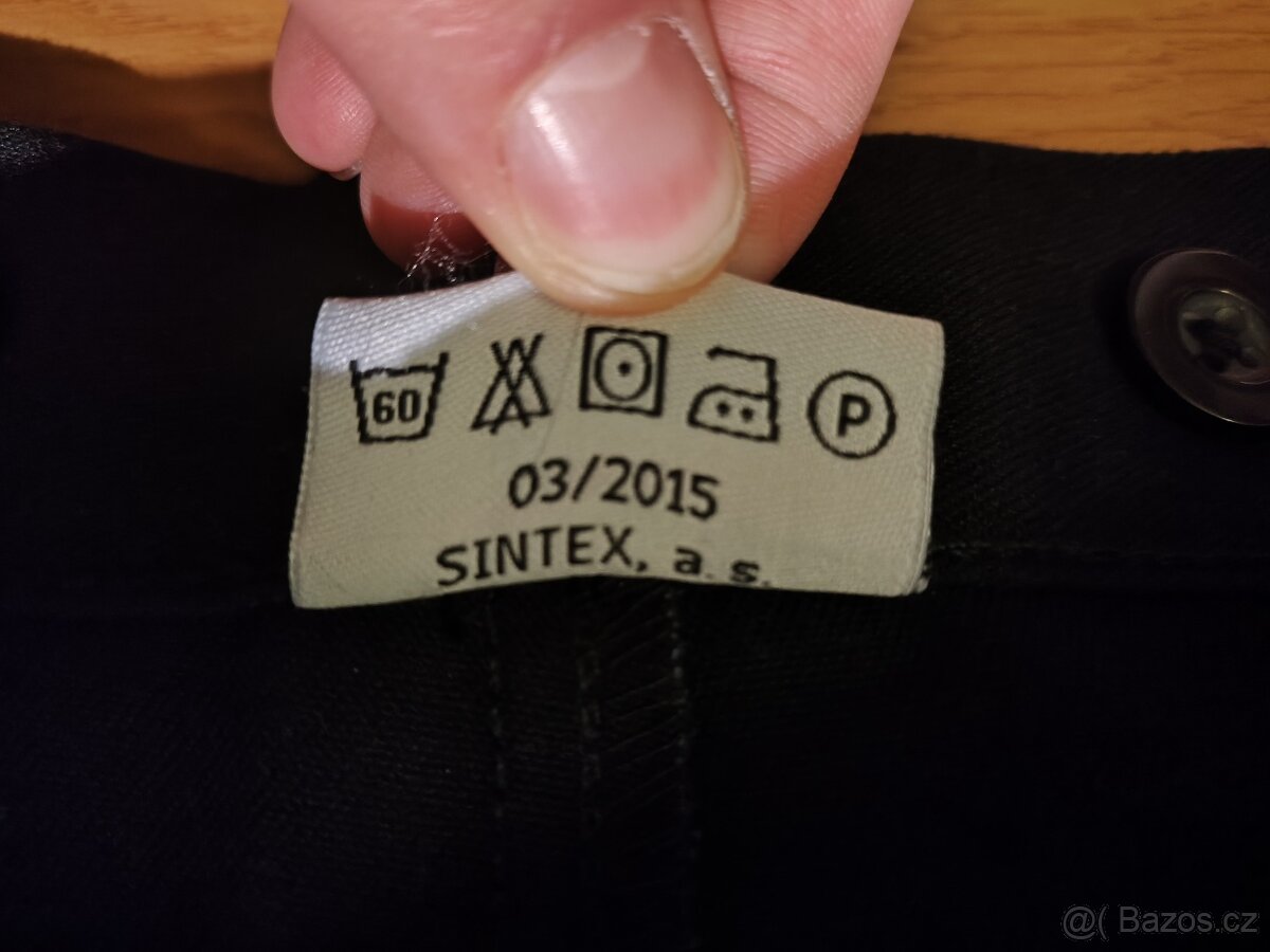 Pracovní kalhoty černé SINTEX - 5