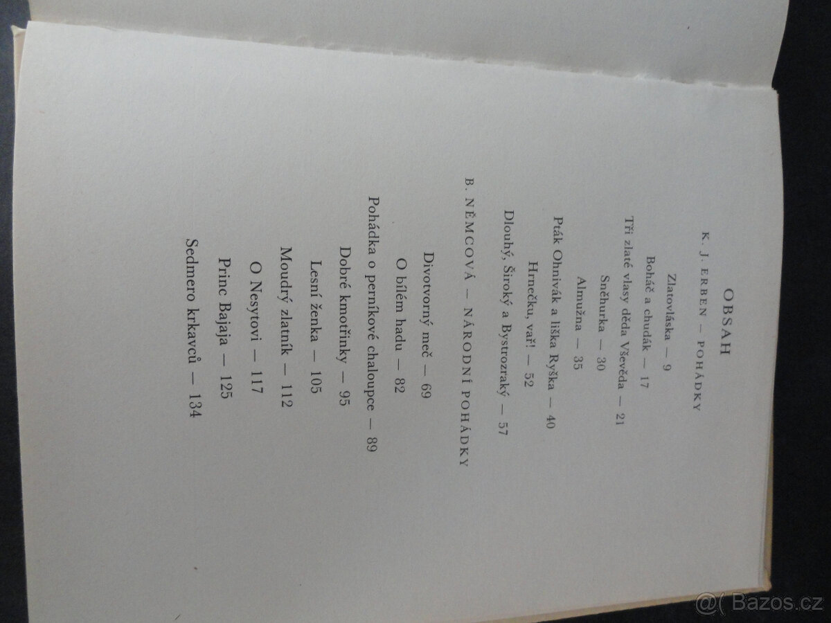 Pohádky B.Němcová + K.J.Erben - 5