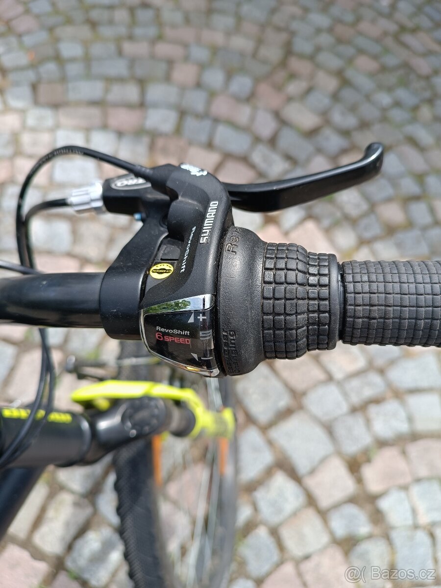 Dětské Kolo Author Matrix 24" šedá-matná/limetka - 5