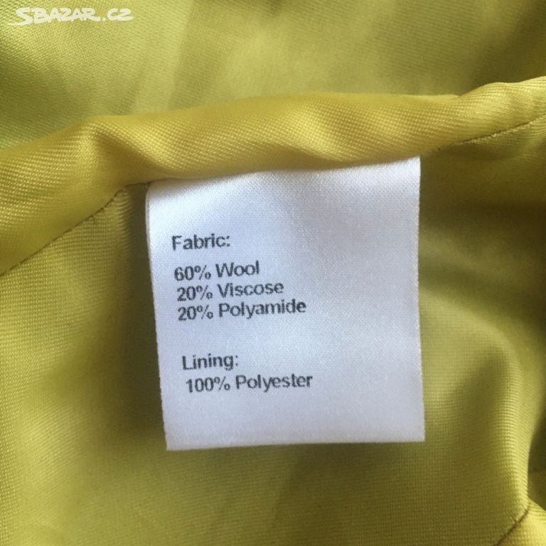 Dámské vlněné sako/kabátek, vel. 38/40 - 5