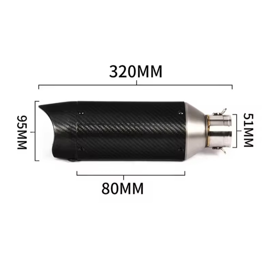 Koncovka výfuku Arrow 51mm - 5