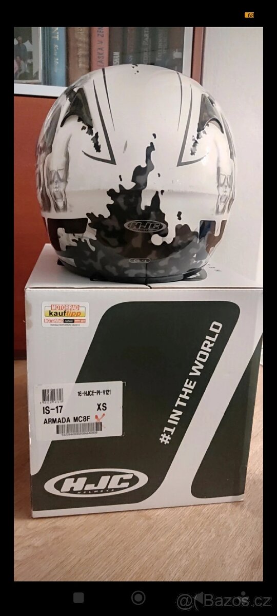 Helma HJC vel.xs + protizamlžovací fólie - 5