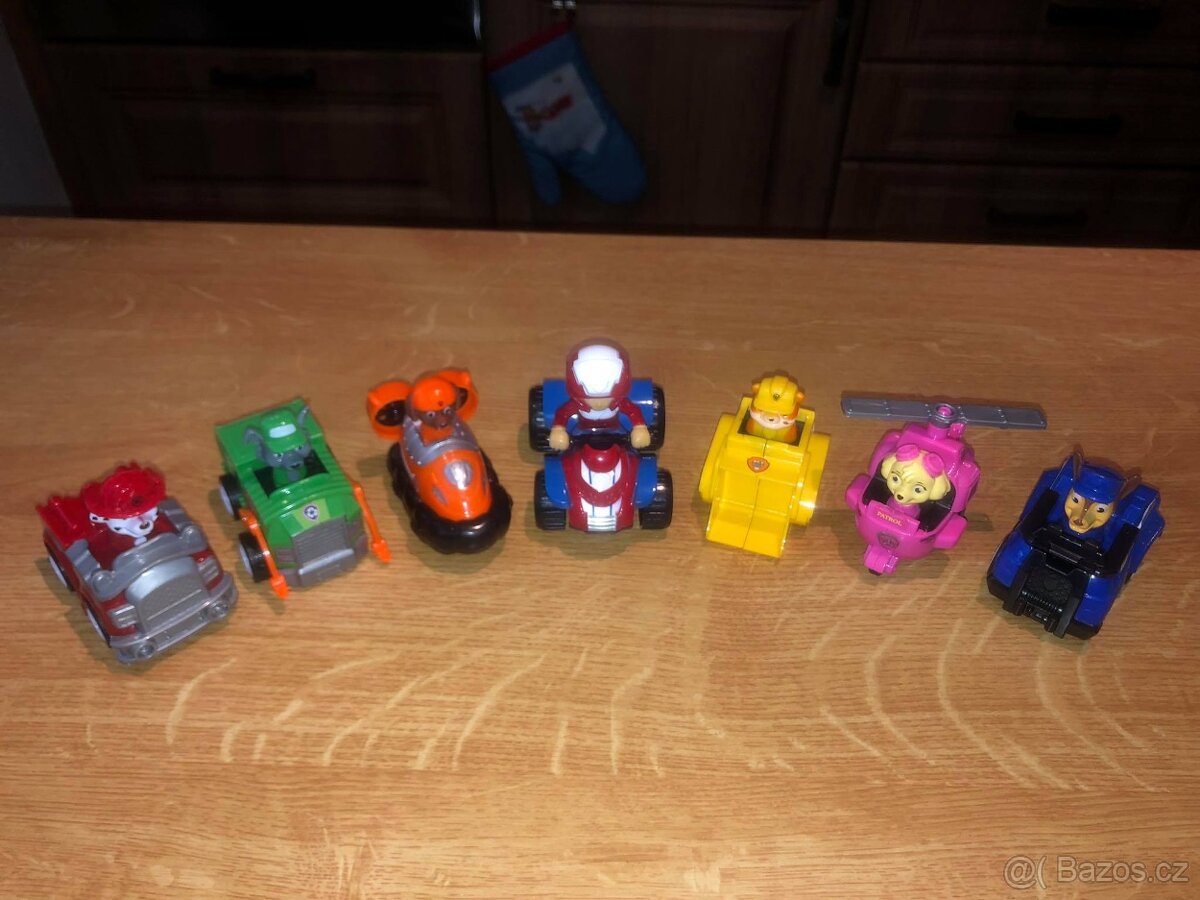 Sada pohyblivých figurek se setrvačníkem Tlapkova patrola - 5