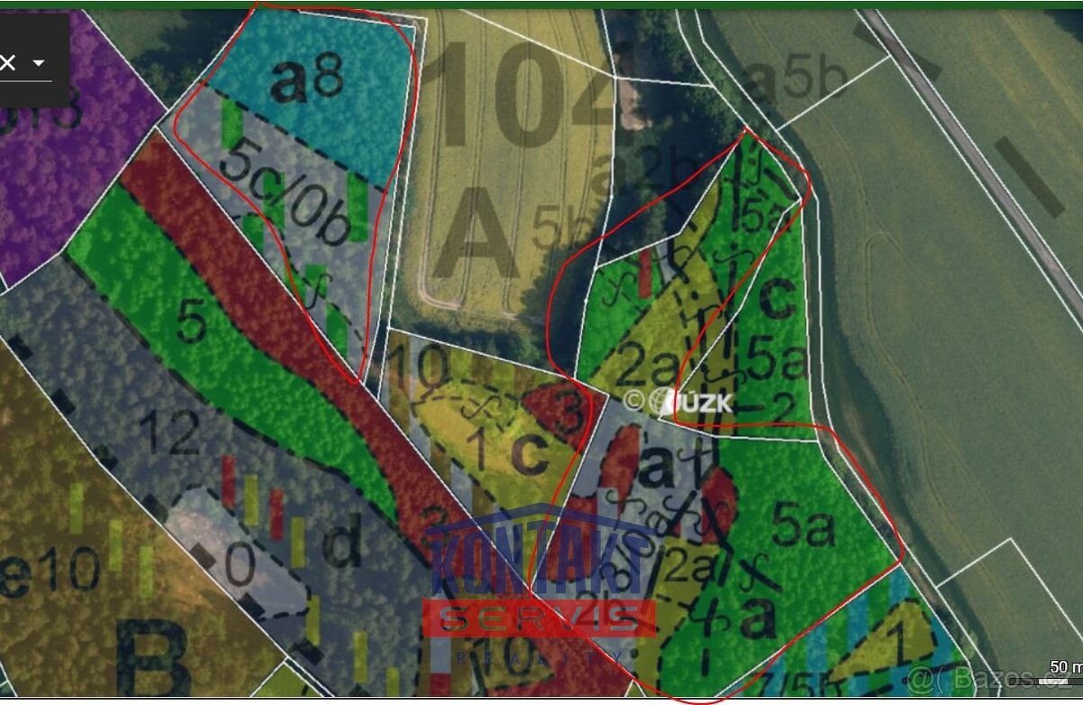 Prodej lesních pozemků u obce Radostín, ev.č. VŠ-7690 - 5