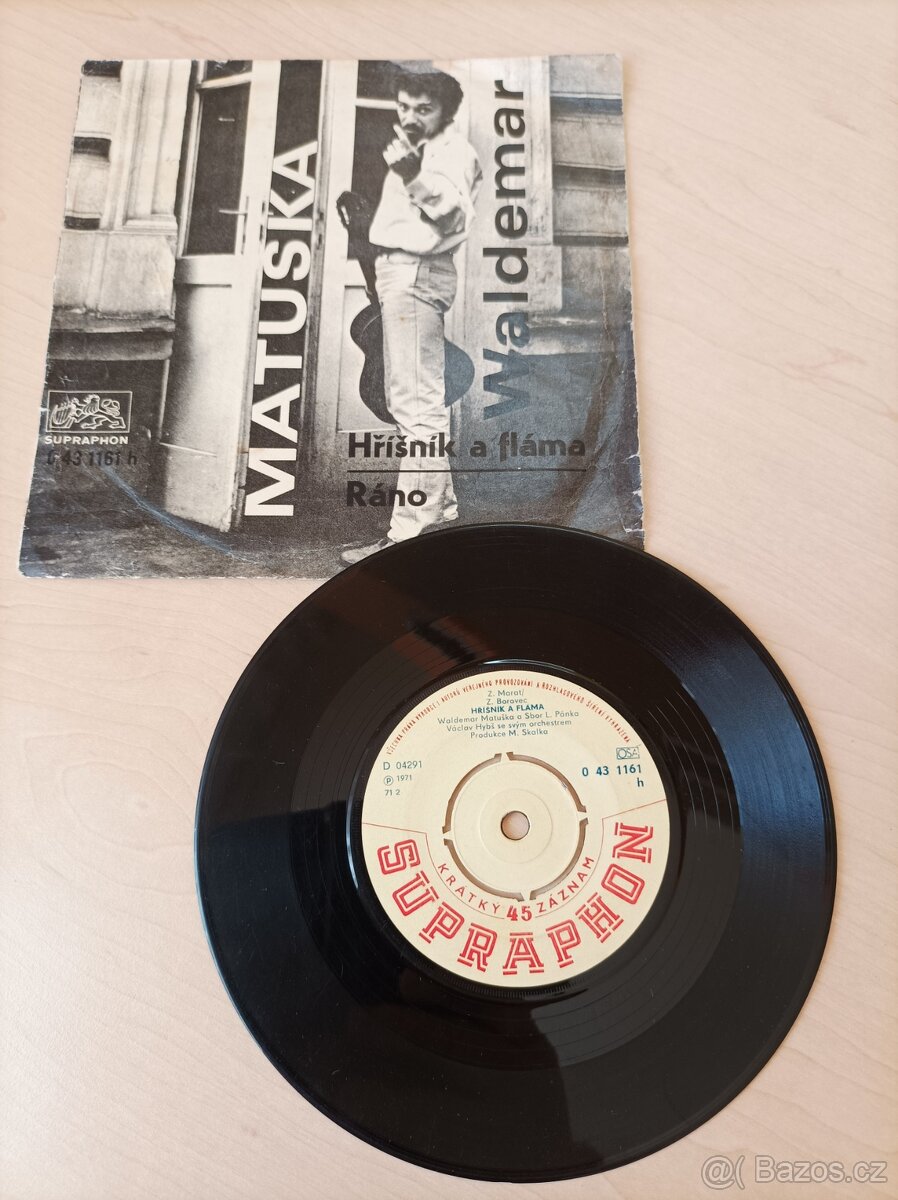 GRAMO DESKY singly od r. 1965... velmi ZACHOVALÉ - 5