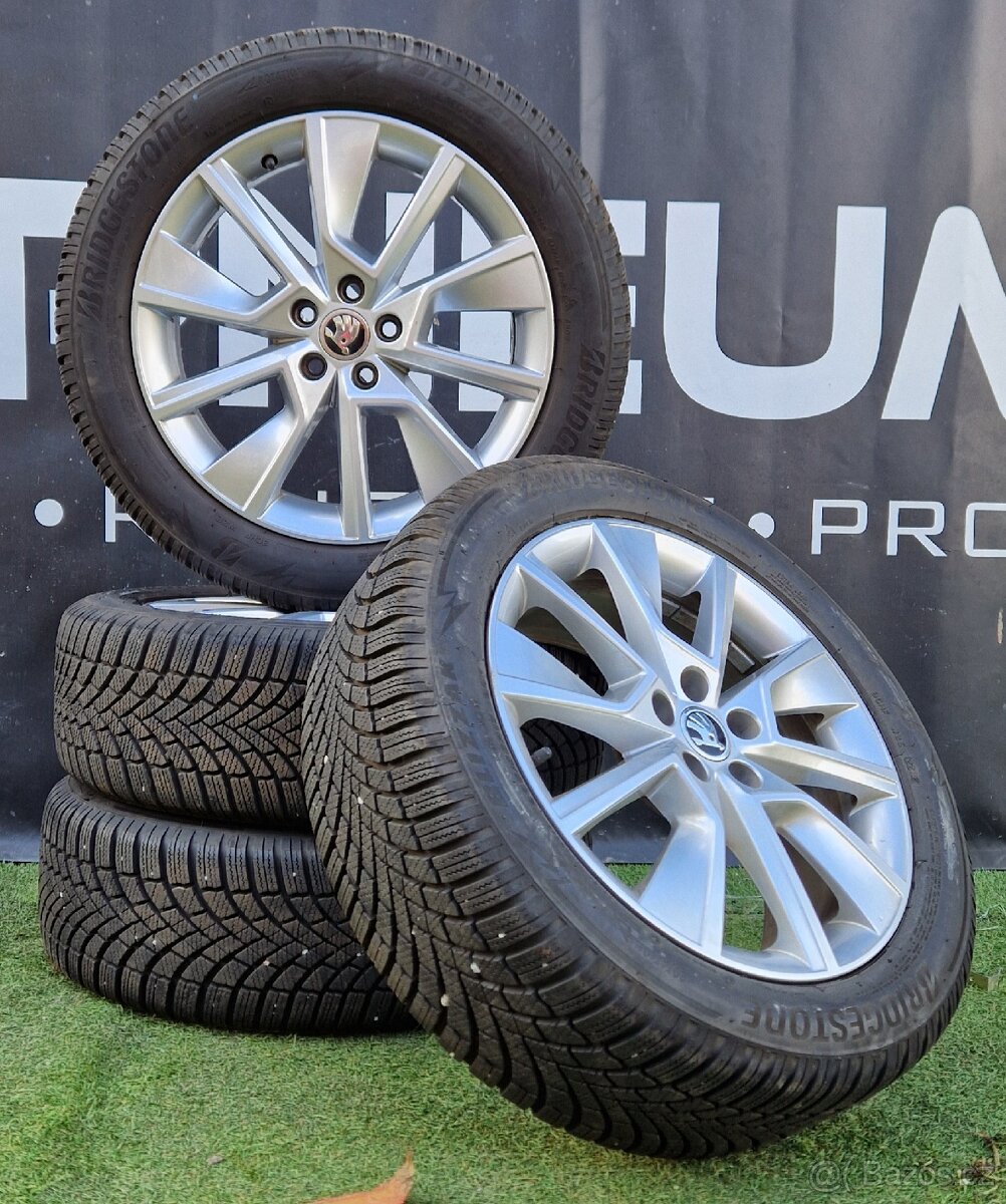 5x100 R17 KAMIQ/SCALA skoda +❄️ zimní pneu NOVÝ STAV - 5