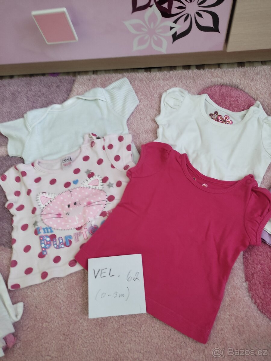 Kojenecká trička mix - 5