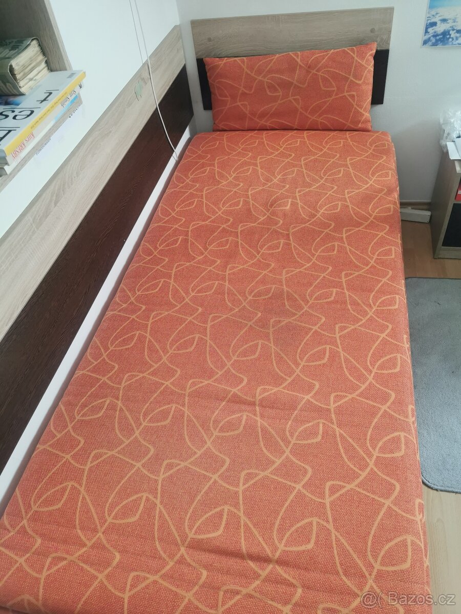 Čalouněné jednolůžko 90/200 - 5