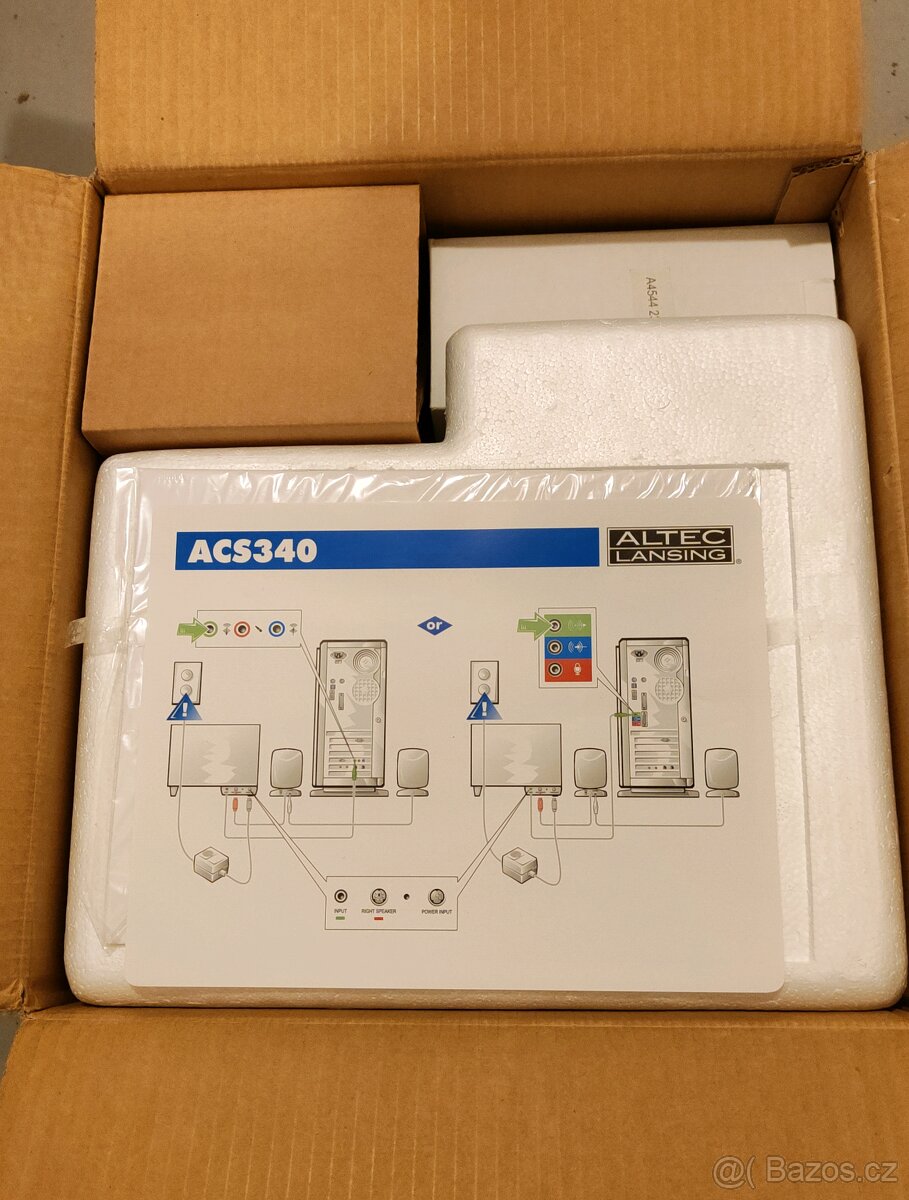 Altec Lansing ACS340 s aktivním subwooferem - 5