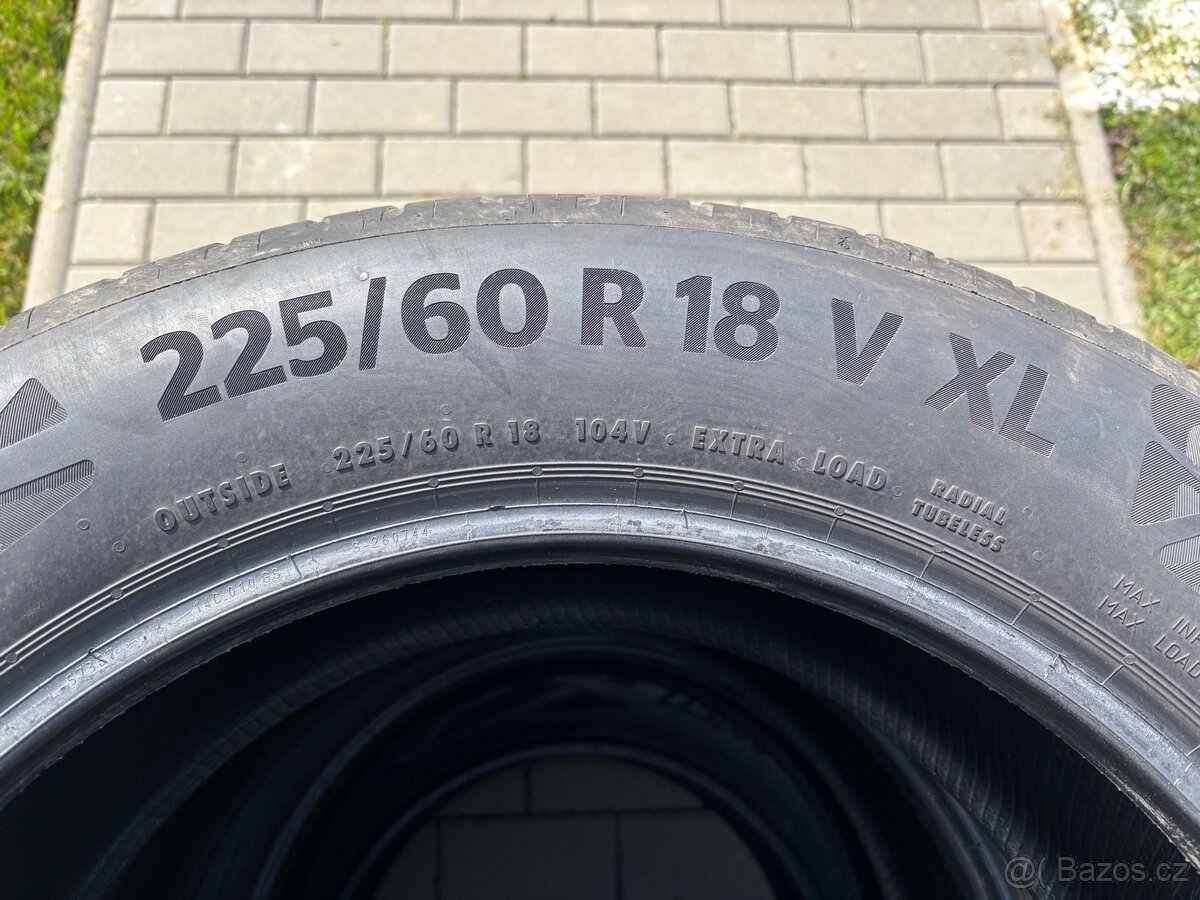 225/60r18 XL CONTINENTAL Letní - 5