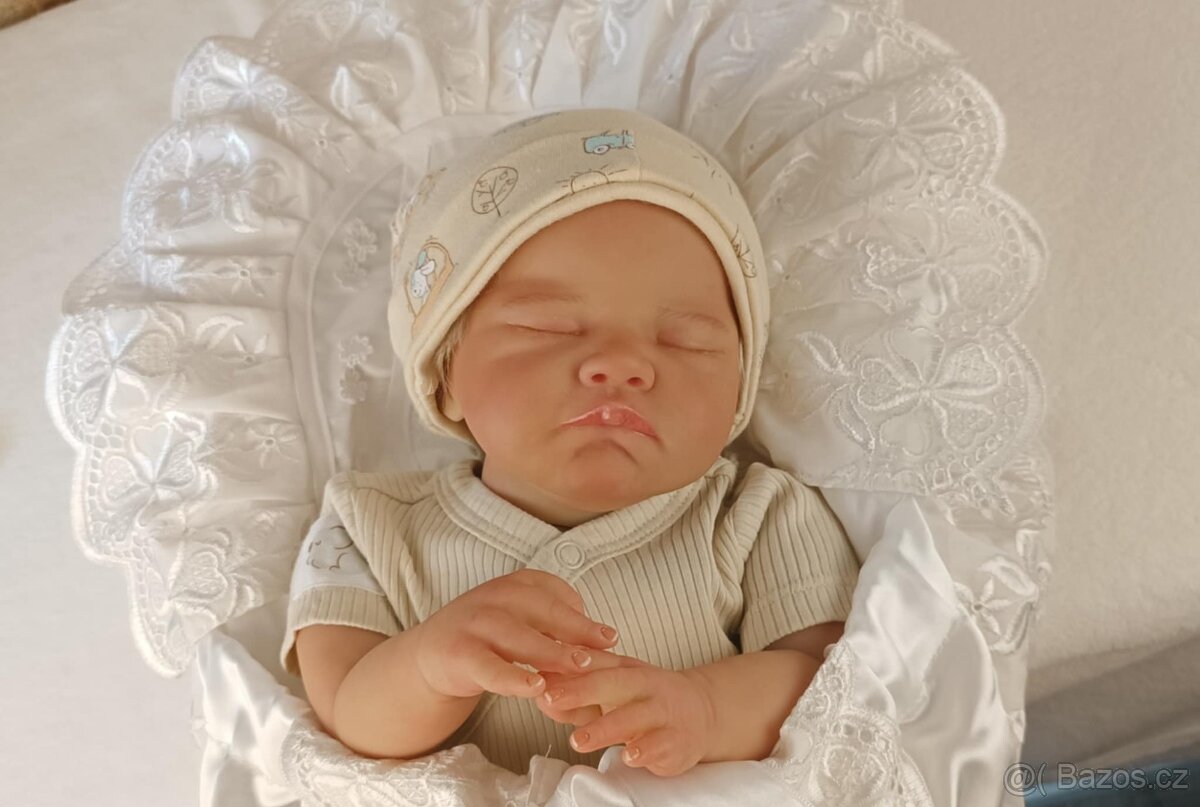 Reborn panenka, chlapeček August Dawn Murry McLeod - 5