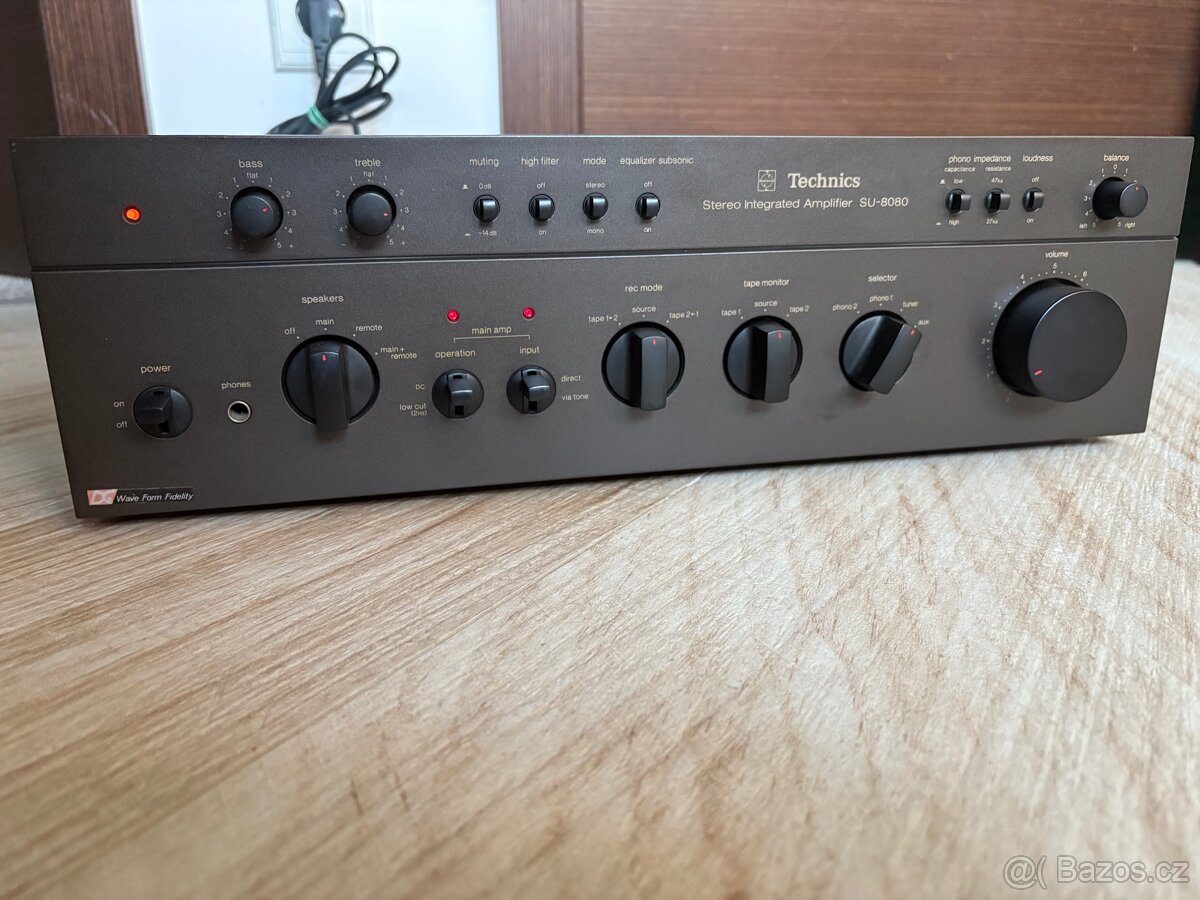Zesilovač Technics SU-8080 Stereo Amplifier - 5