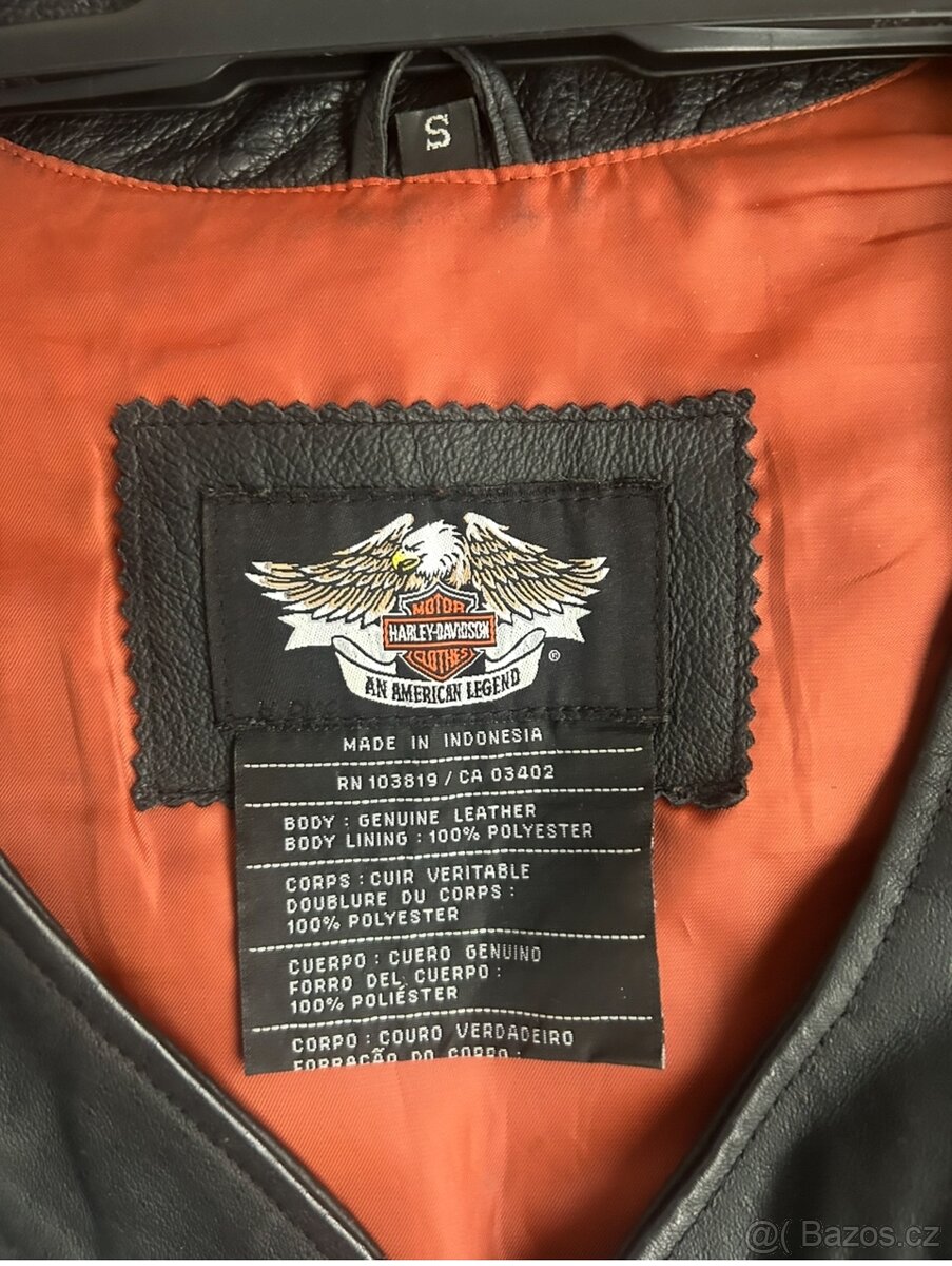 Kožená vesta Harley Davidson - 5