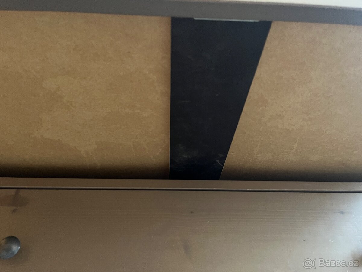 Komoda Ikea Hemnes šedohnědá - 5