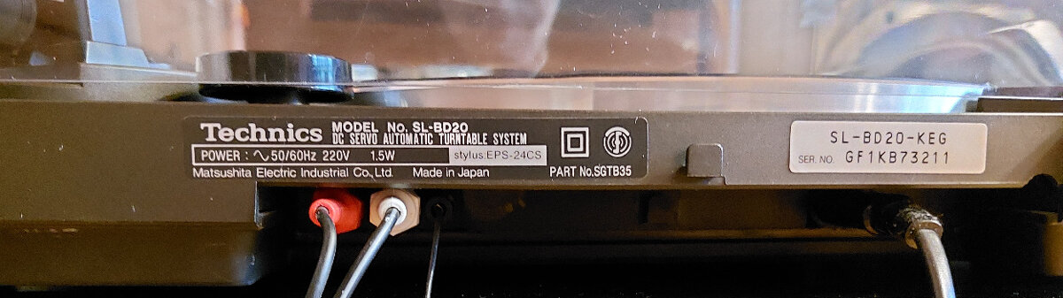 Gramo Technics SL-BD20 - 5