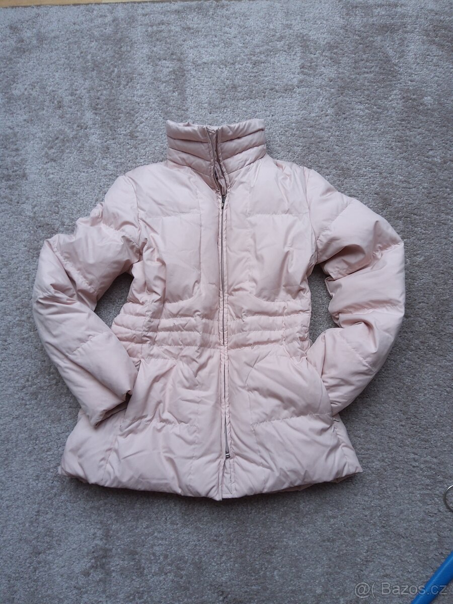Starorůžová péřová bunda - 5