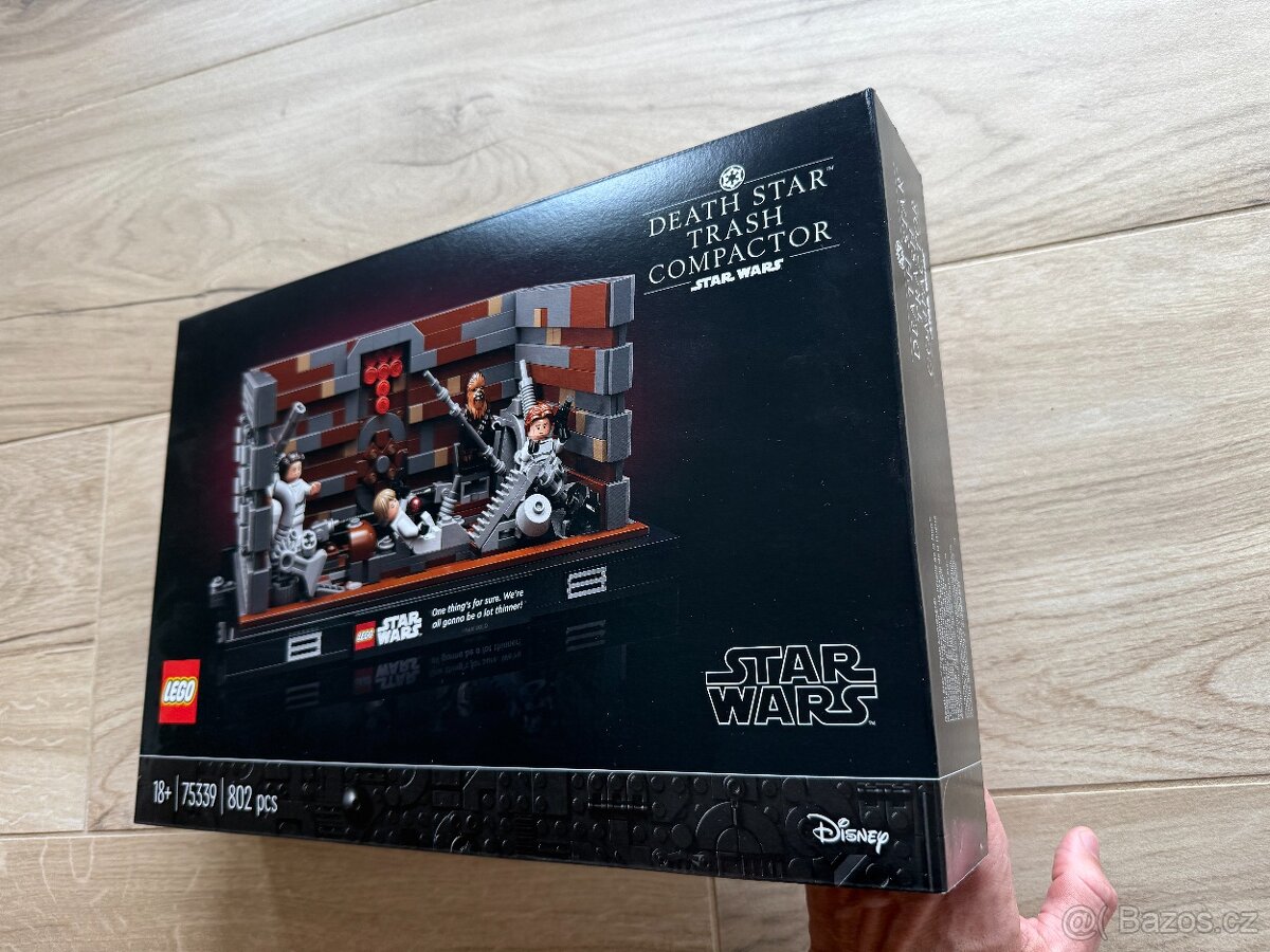 LEGO Star Wars 75339 Death Star Trash Compactor Diorama - 5