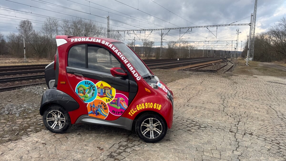 4-kolka,tříkolka,elektrický auto,elektro tříkolka
