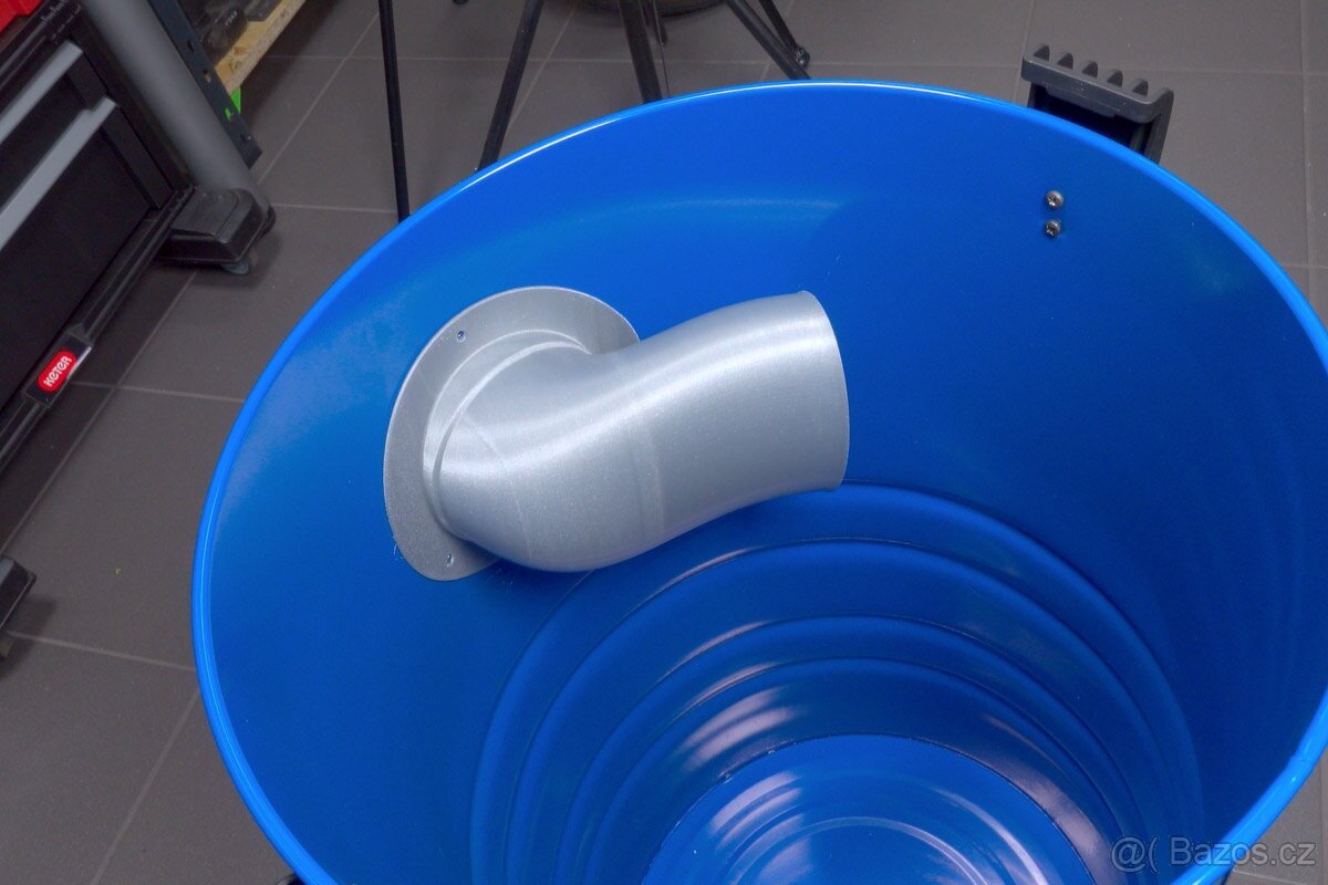 Adaptér s cyklónovým efektom Scheppach DC100 odsávač pilín - 5