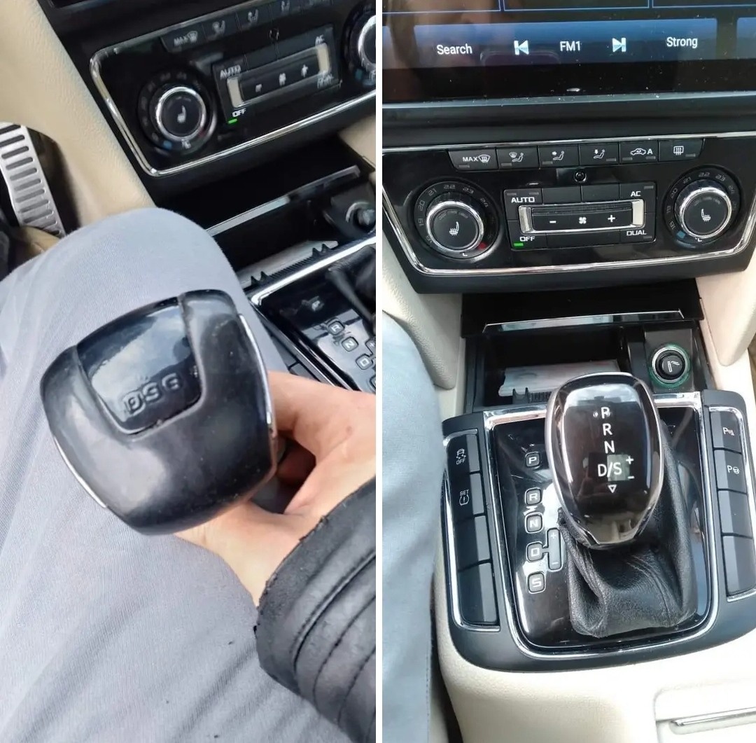 Podsvicena DSG hlavica LED DSG paka volič prevodovky - 5