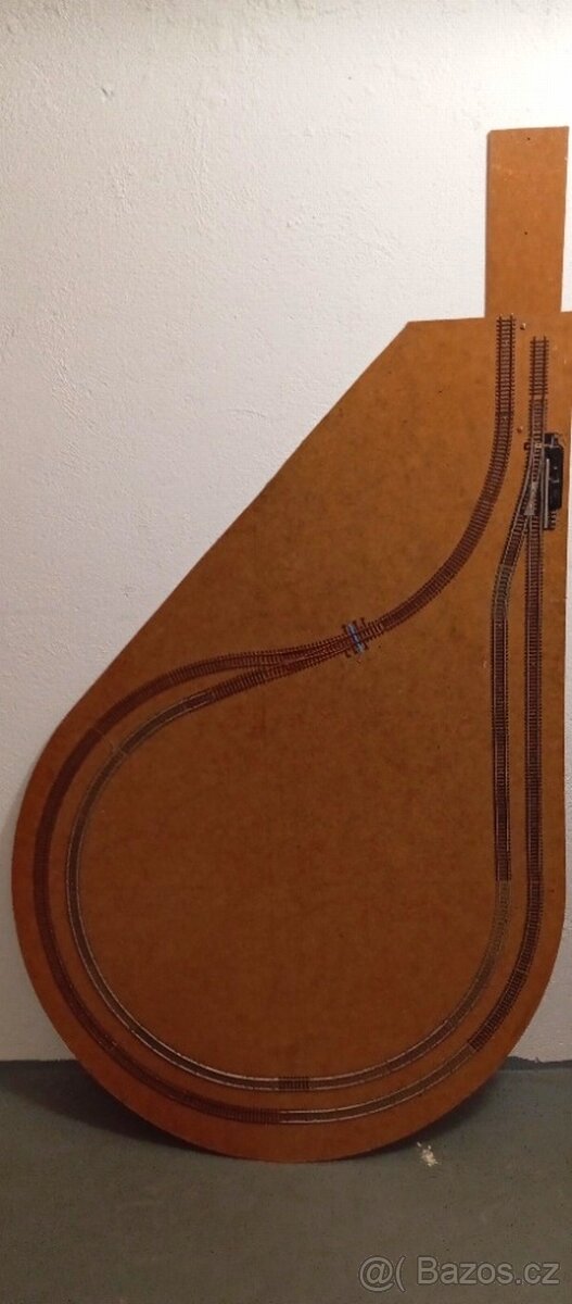 Kolejiště H0, modelová železnice, profilové koleje - 5